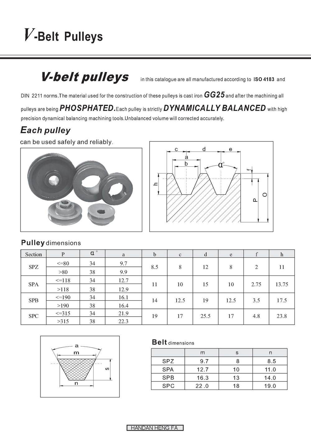 v Belt Pulley