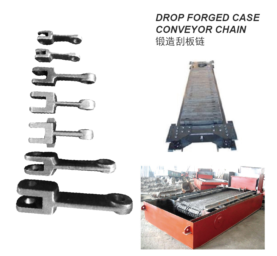 Single Link 102HVY 142NA 142H 150NA 260STD Drop Forged Case Conveyor Chain