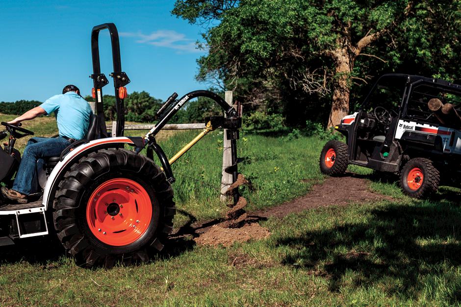 Tractor Ground Rock Drill 12" Earth Auger Deep Hole Drilling Machine