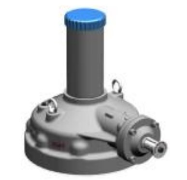 JB2920 Standard Bevel Gear Box Flange Type B Chinese Three Claw BA Series