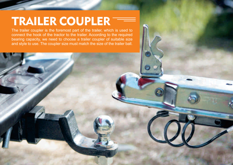 1BJY-TC-22 Trailer Parts and Accessories Capacity 25000LBS Trailer Gooseneck Coupler Equipped with Ball Size 2-5/16 Inch