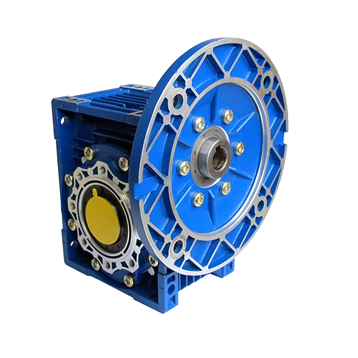 NMRV 090 Worm Gearbox NRV Hollow Shaft Reduction Gearbox Ratio Spare Parts High Precision 90 Degree Planetary Gear Box Speed