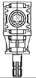 23HP 90 Degree Mower Gearbox