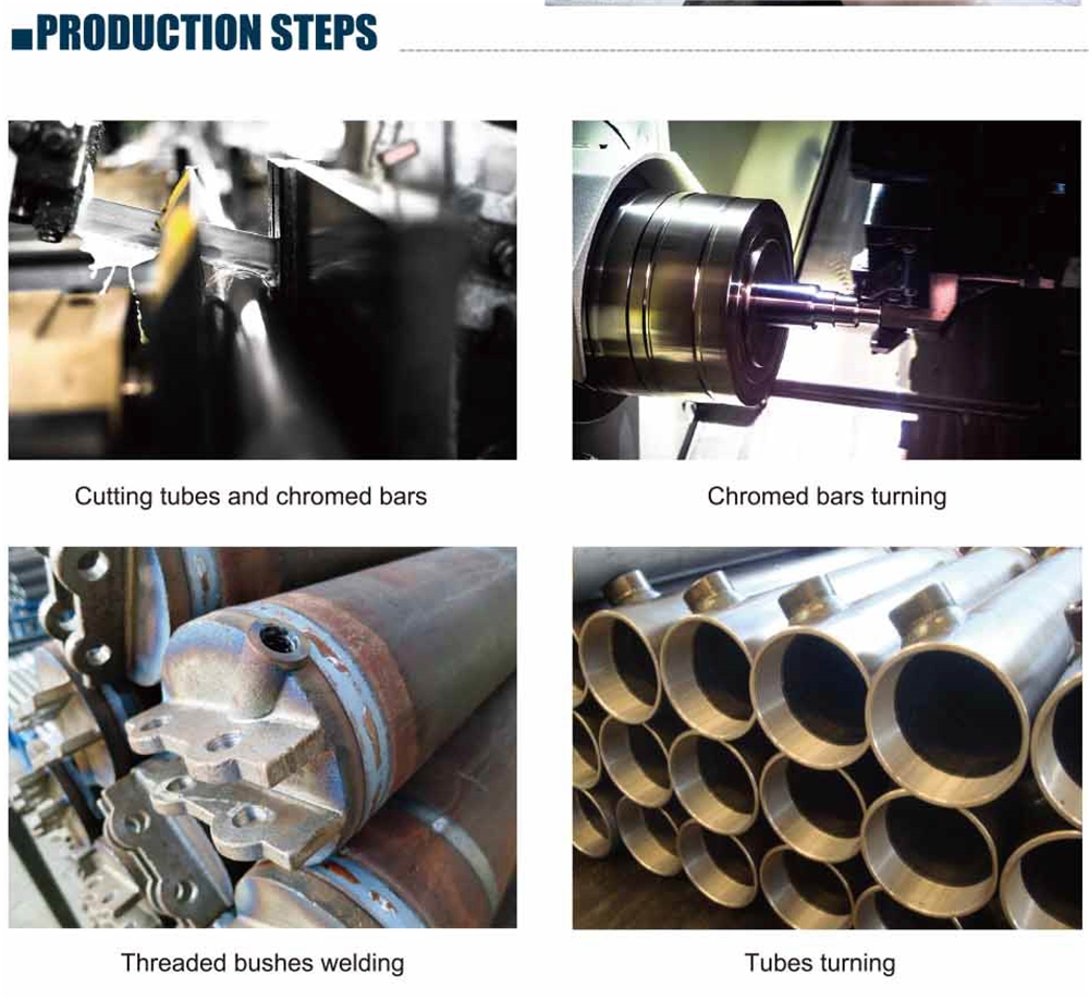 WT-3000PSI Welded Tee Type Cylinders Hydraulic Cylinder