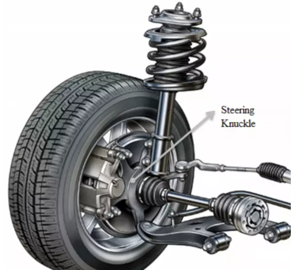 Professional 700utv-9 Steering Knuckle Kit for 400cc-700cc Beach Buggy Cast Steel Forged Front Left and Right with Low Price