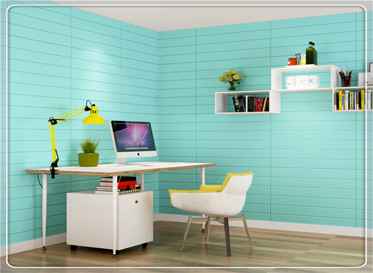 Wholesale Bricks Colorful Vivid Pe Foam 3d Bricks/wallpaper/wall Sticker 3d Wood Wall Panel