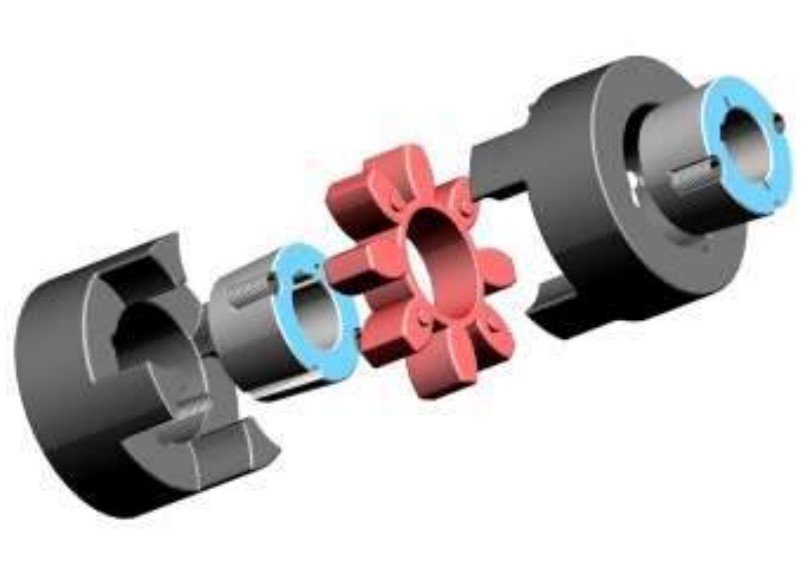 Flexible Drive Shaft Jaw Elastic Shaft Joint Coupling for Bucket Elevator