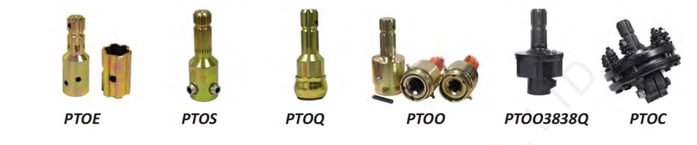 Pto Adaptor & Splined Shaft and Cross for Pto Drive Shafts Spline Bush