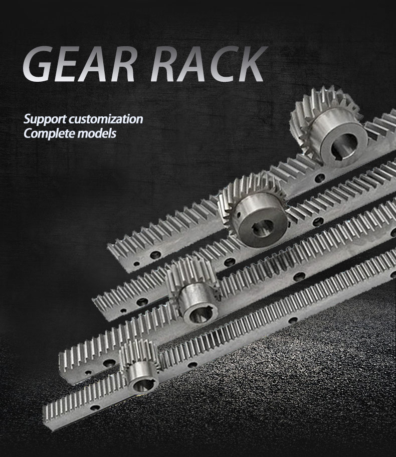Great Strength Plastic Gear Rack With Series Module Size Flexible CNC Rack Gear