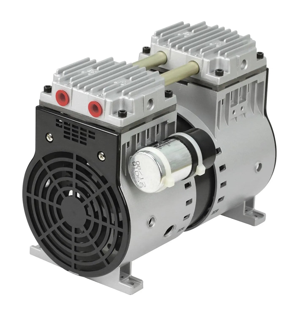 High Pressure Piston Oil Free Vacuum Pump with 220V/110V Electric Motor Air Compressor Head Pump  for Medical Machine
