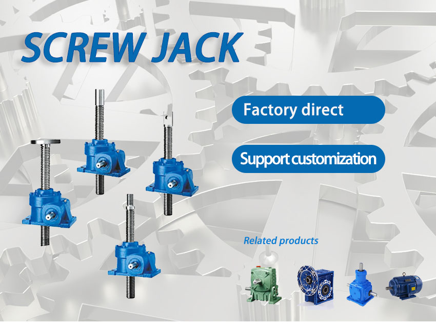 High Precision Worm Gear Screw Jacks High Quality Pneumatic Vertical Screw Jack Table