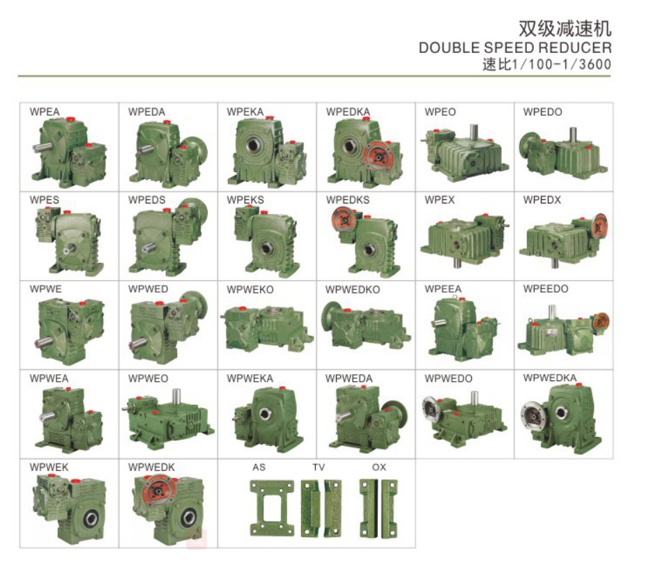 High Efficiency China Manufacture WPX/WPO 40/50/60/70/80/100 Ratio Worm Gear Speed Reducer Gearbox