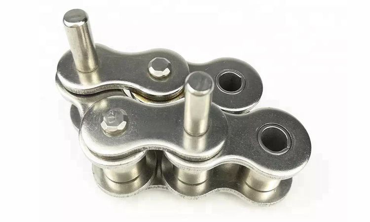Custom High-Quality High Strength Stainless Steel Double Pitch Conveyor Chain with Extended Pin