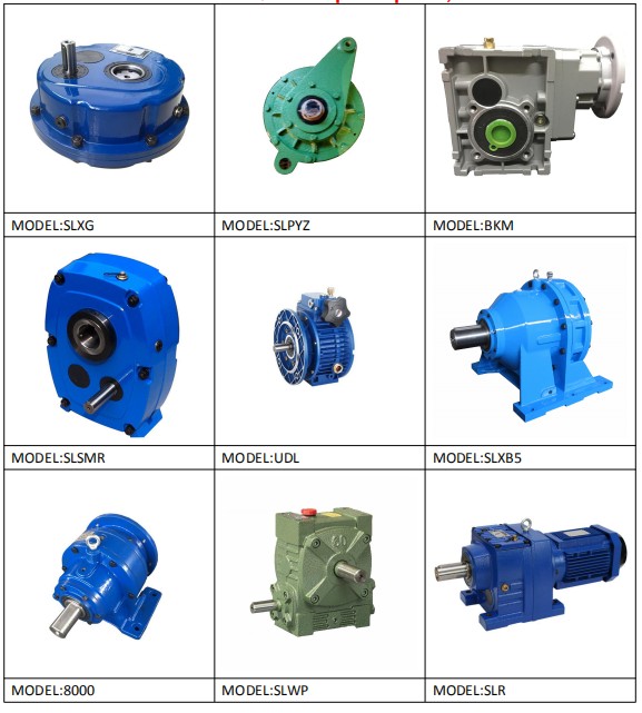 X/B Series Cycloidal Link Belt Gear Reducers Coaxial Gear Reducer Mulcher Gearbox clear Plastic Gearbox Transmission
