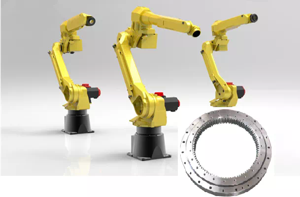 Standard Q Series High Precision Single Row Gear Ball Slewing Bearing Ring for Crane Excavator