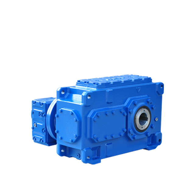 HB Helical Bevel Gearreducer Right Angle Spiral Bevel Gearbox for Power Transmission Parallel Shaft Reducer Speed Reducers