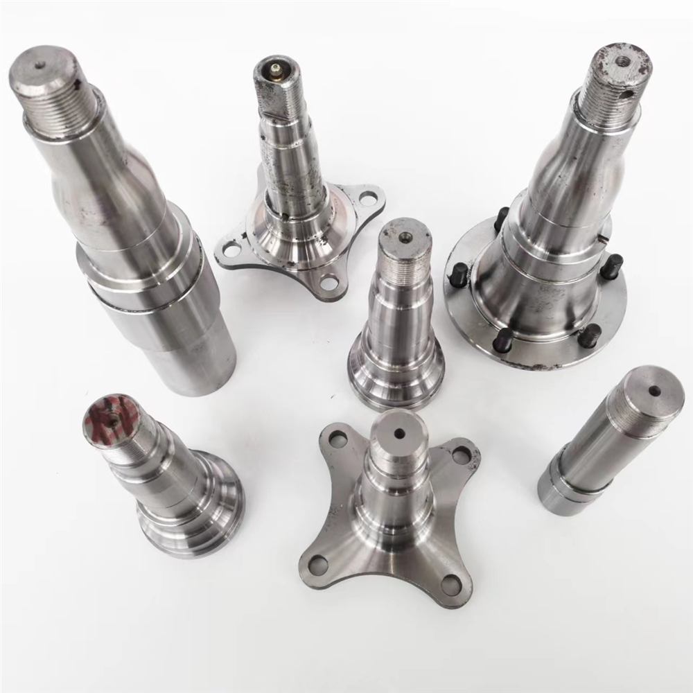 Factory Customized Production Forged Trailer Axle Spindle with Alloy Steel Trailer Parts  Torsion Axles