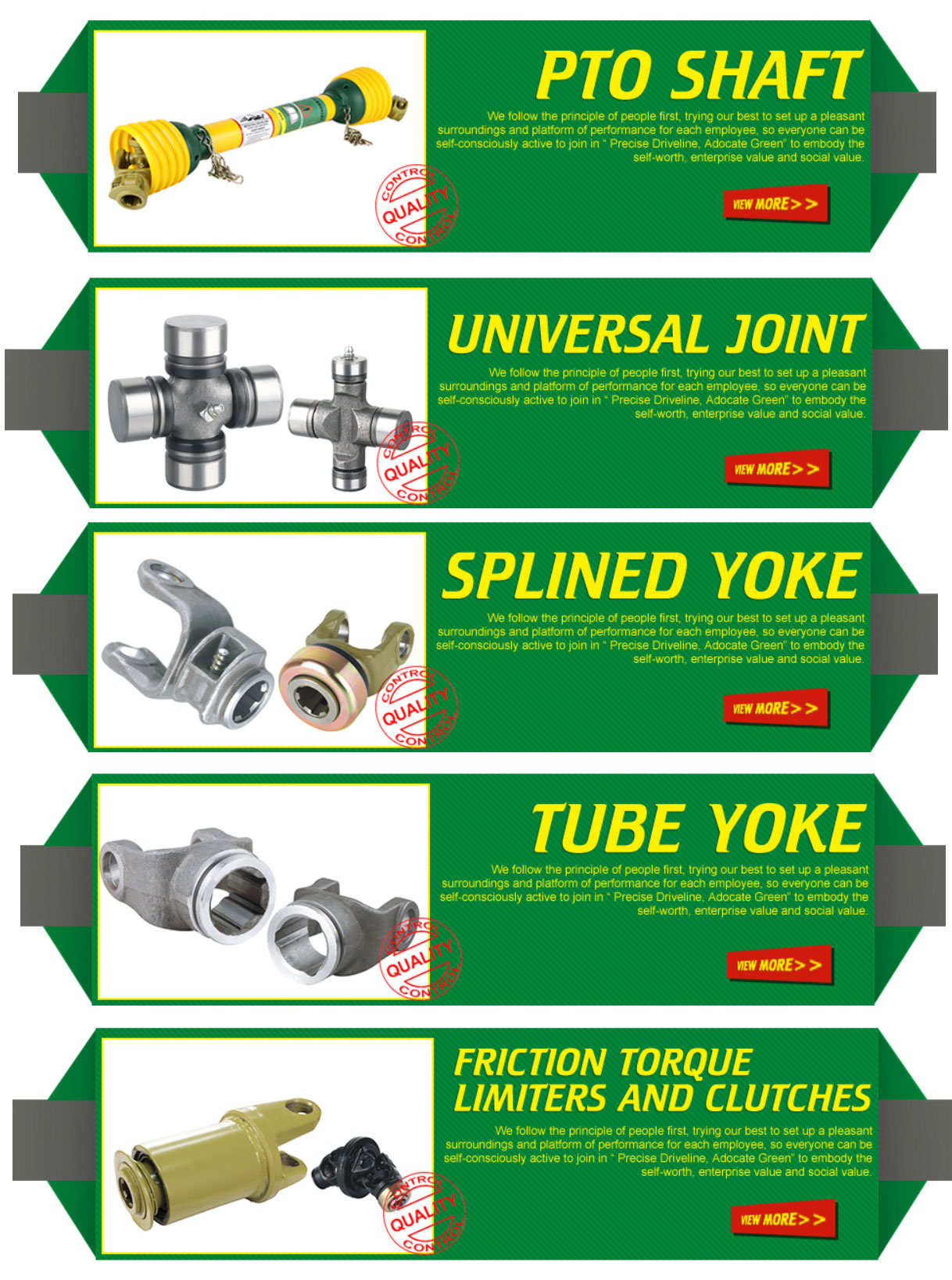 Multifunctional Pto Shaft Tube with Great Price