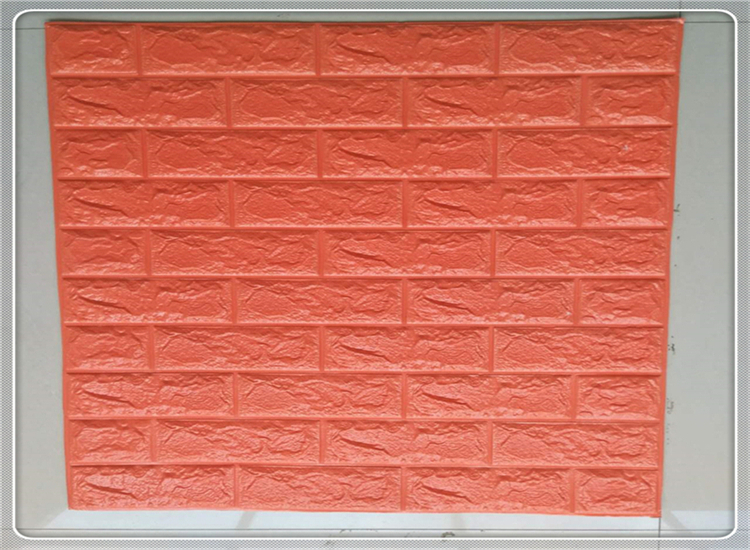 Hot Sale Mould-Proof 3d Foam Wallpapers Retro Brick Marble Brick 3d Foam Wall Panel Wooden 3d Foam Wall Paper