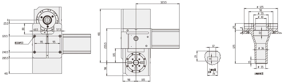 WT-RT125 China Professional Metal Vertical Cnc Machining Center Price 5 Axis Accessories