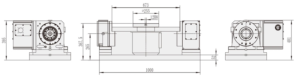 RTS-255 Factory Sale Various Metal Cnc Machining Center 5 Axis Accessories