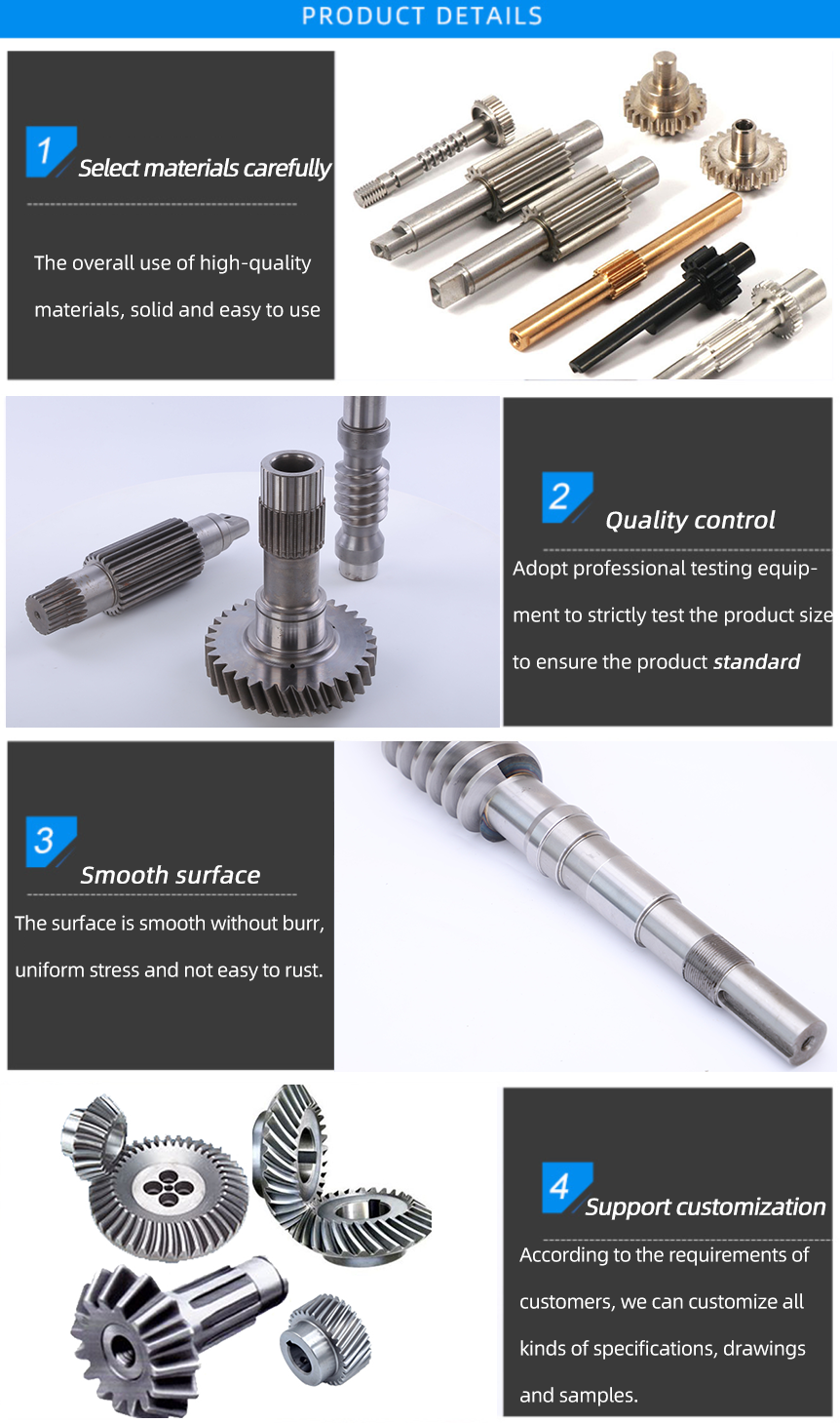 Brass Worm and Wormgear for Gearbox Reducer
