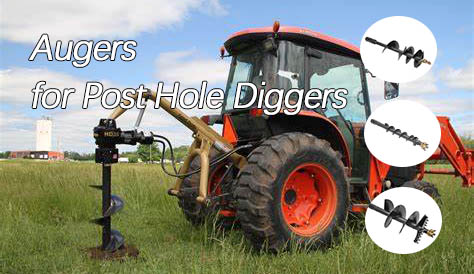 Sliding Pile Hole Excavator 9 Inch Diameter Hexagonal Drive Industrial Rock Auger