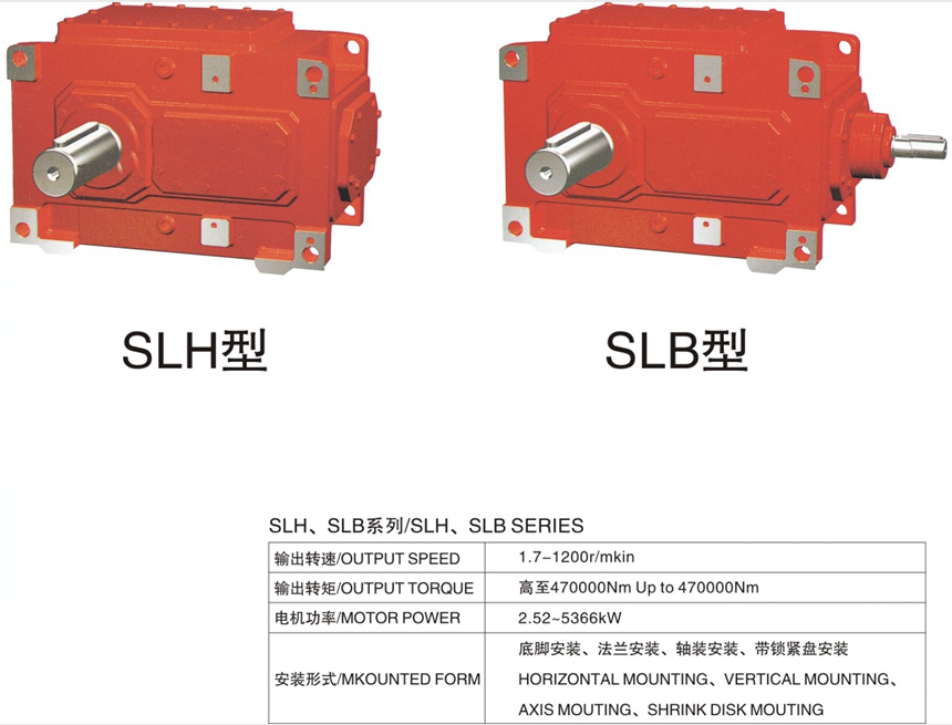 R Series Helical Gearbox for Agricultural Machinery Drive Power Transmission Mower High Rpm Gearbox