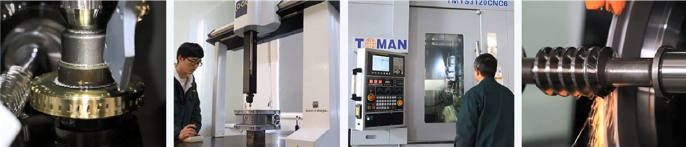 Manual Gearbox Reducer Turn Device 1:80 Ratio Speed Reducer Gearbox Worm Gear Box with Electric Motor