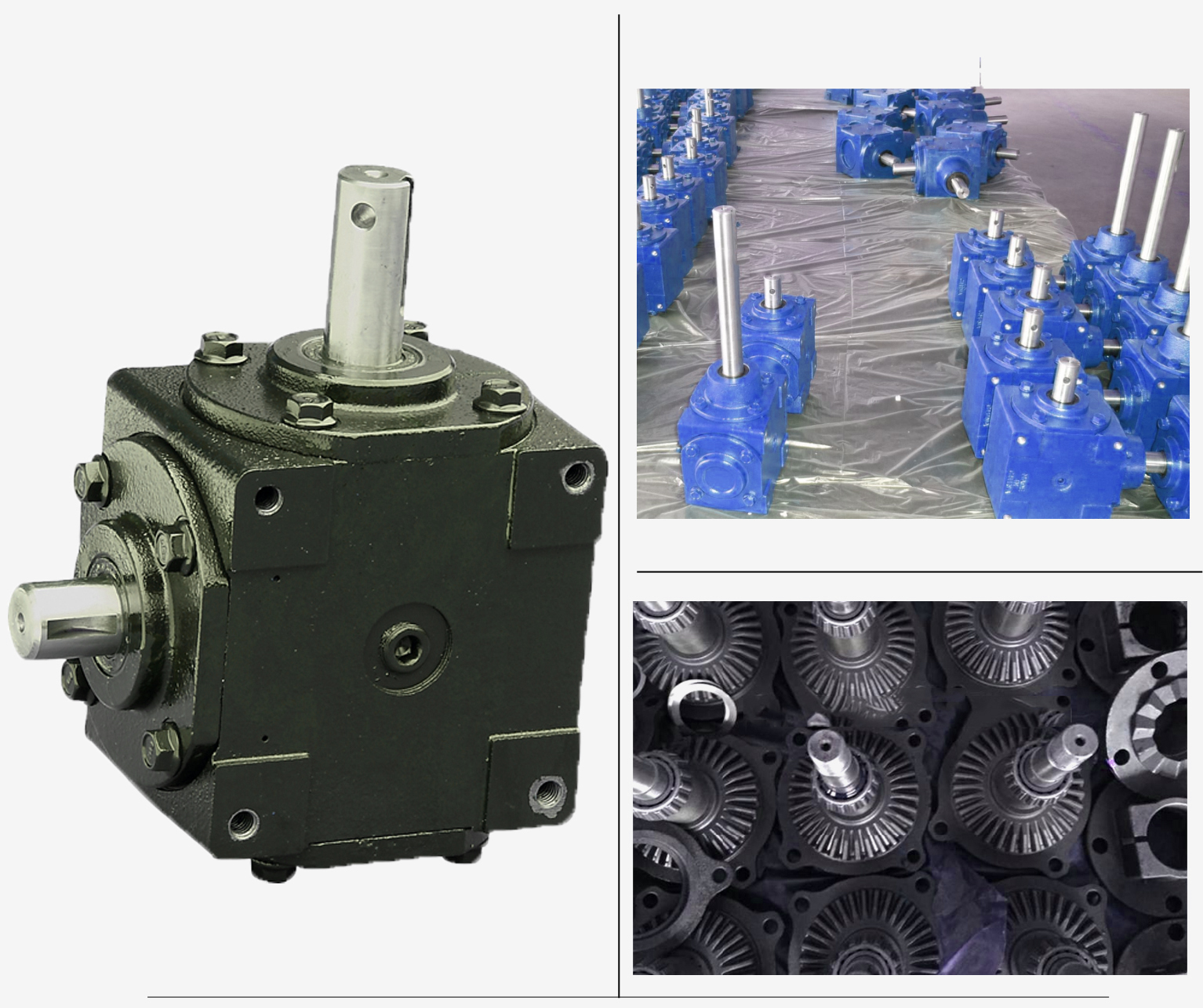 Agricultural Gearbox for Flail Mower PTO Drive Shaft Steel Straight Spline Drive Gear High Precision OEM