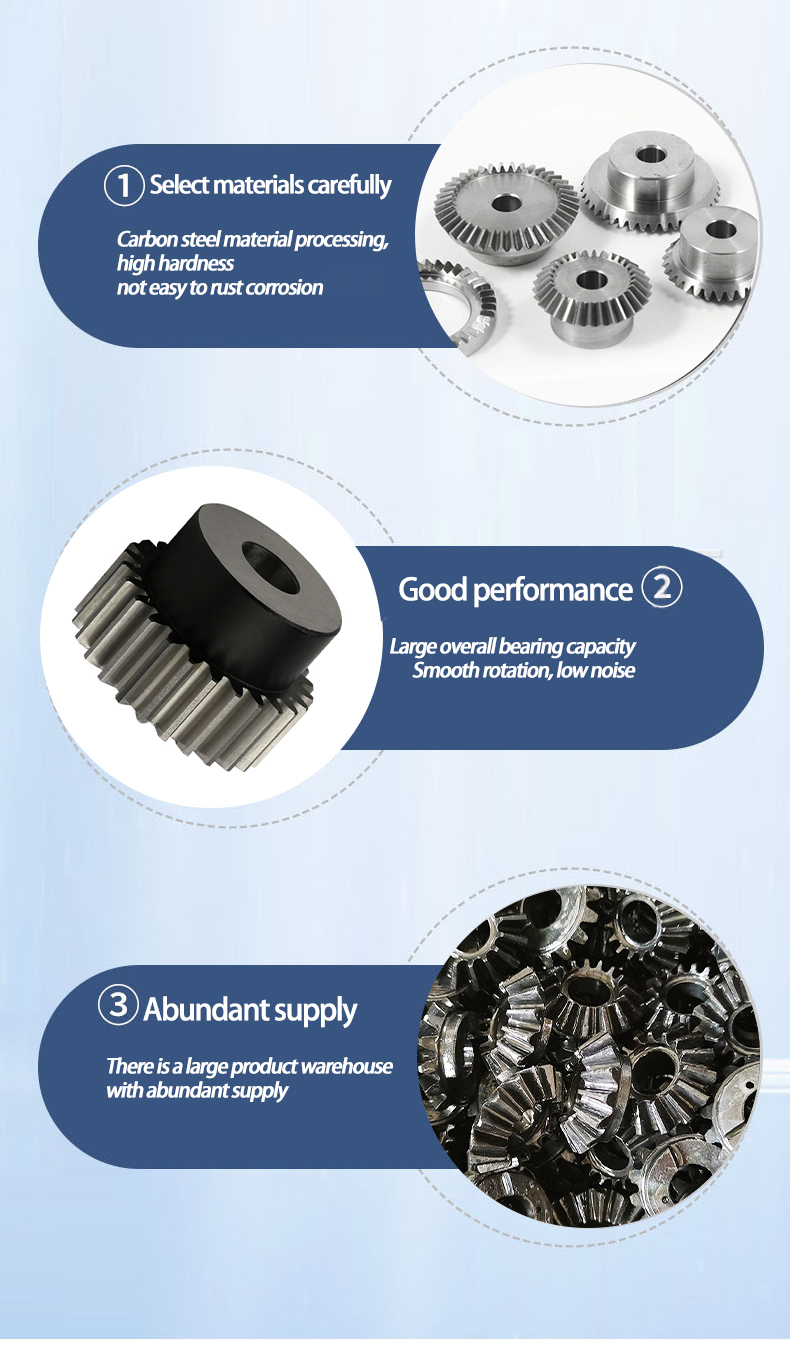 Bevel Gear Assemble Shaft,gears and Shafts