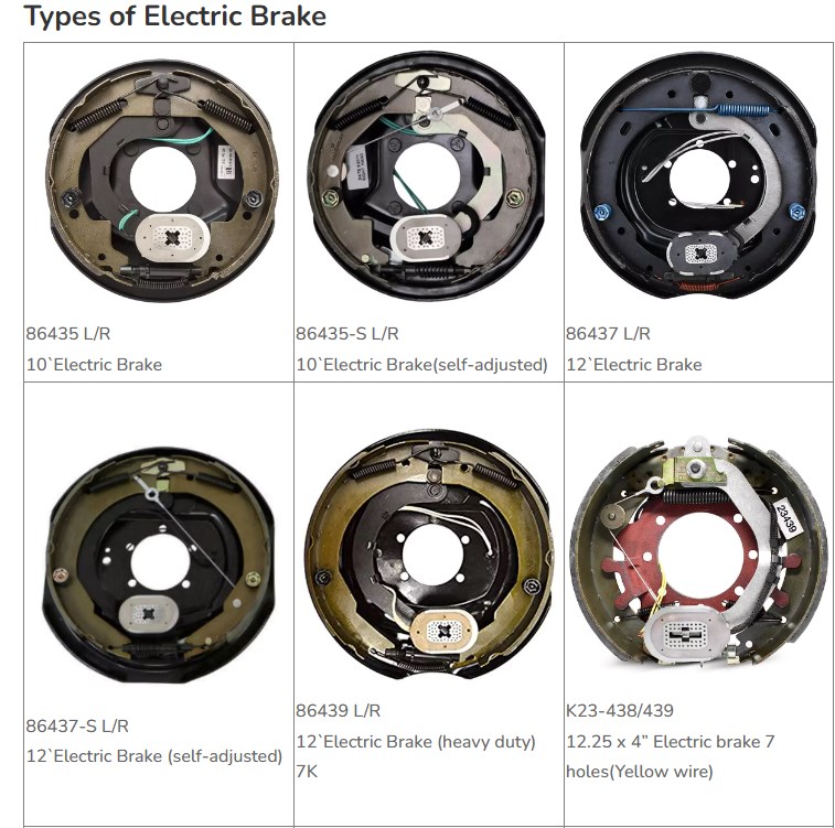 K23-450/451 Trailer Electric Brake 12.25 X 3-3/8 7 Holes
