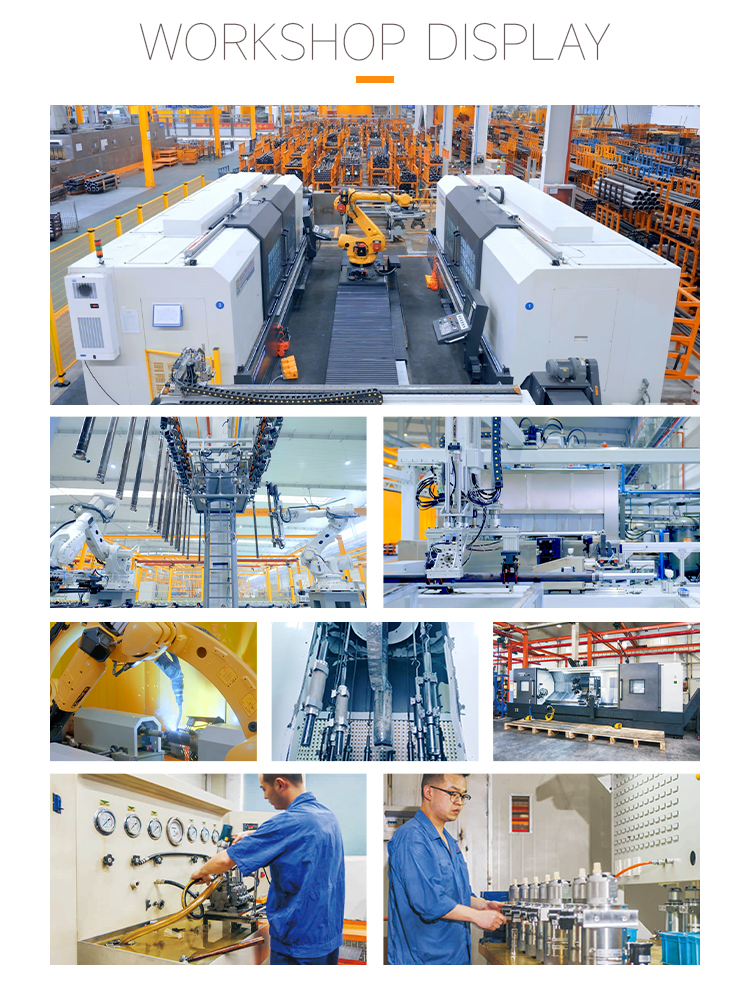 Verified Factory Custom Hydraulic Cylinder for Tractor Industrial Vehicle Hydraulic Piston Cylinder