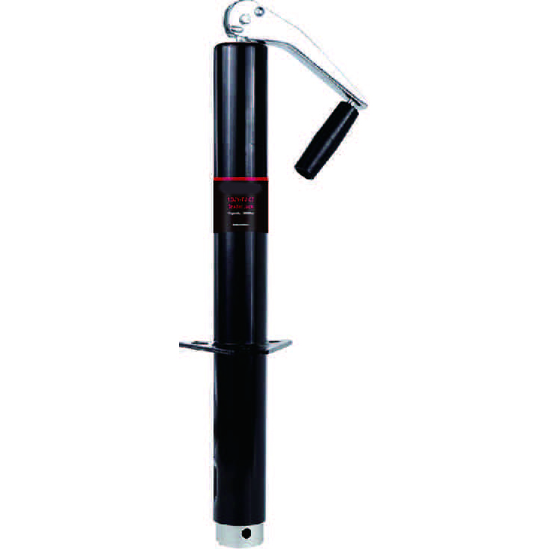 1BJY-TJ-07FT Capacity 2000LBS Top Wind Round Trailer Parts and Accessories Trailer A-Frame Jack with Trailer Jack Base