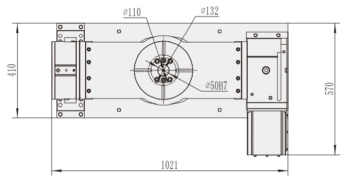 RTS-255 Factory Sale Various Metal Cnc Machining Center 5 Axis Accessories