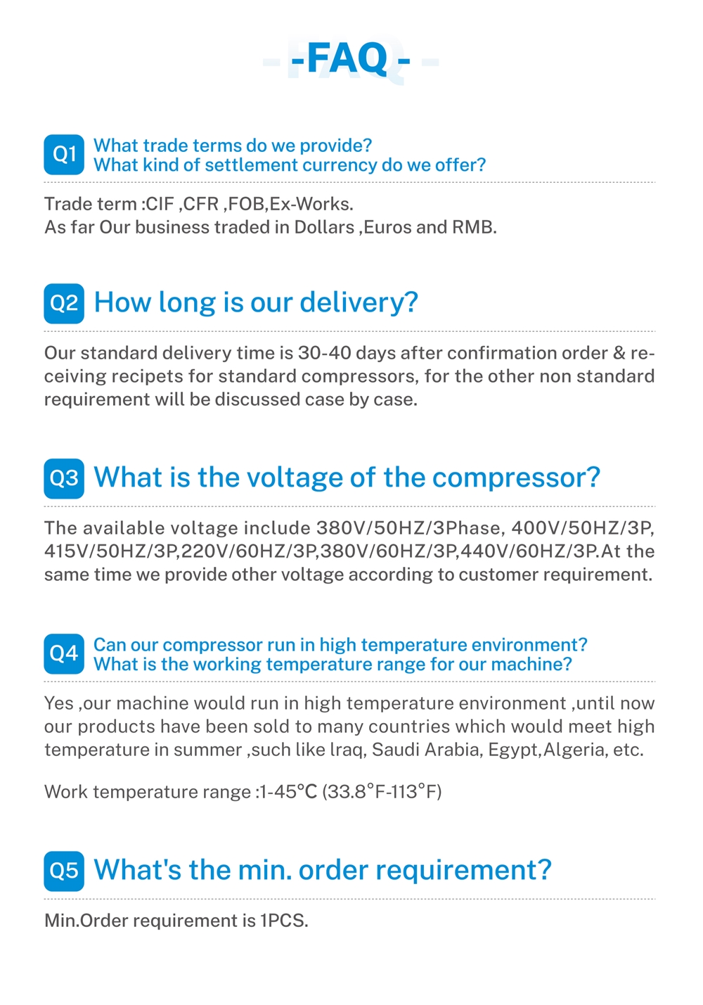 Chinese Oil-Free Scroll Screw Compressor (EP20XA) New Shanghai Air Home Use Manufacturing Plant New Motor Engine Bearing